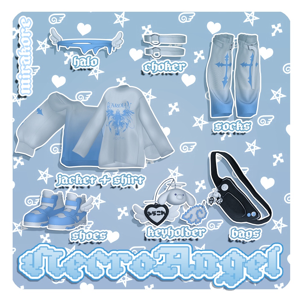 【15アバター対応】ཐི⋆ necroangel ⋆ཋྀ