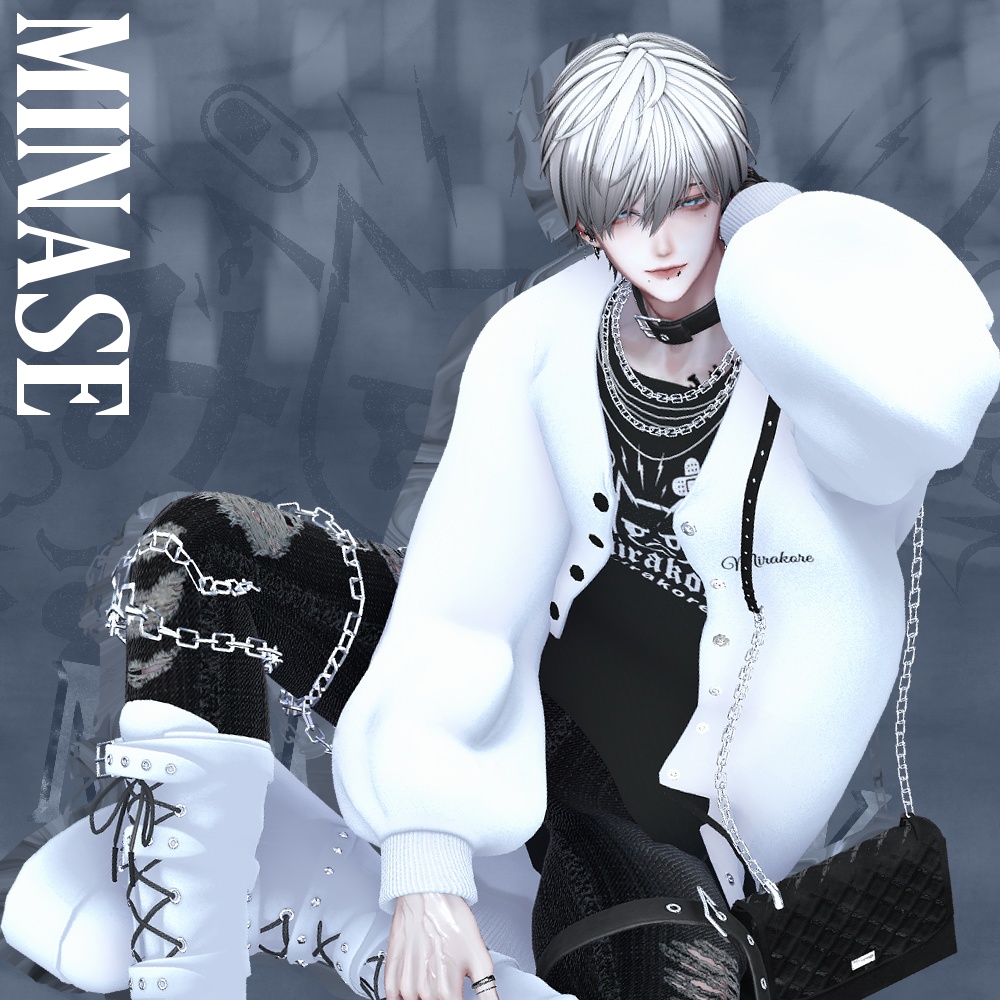 【12アバター対応】noir punk #mirakore