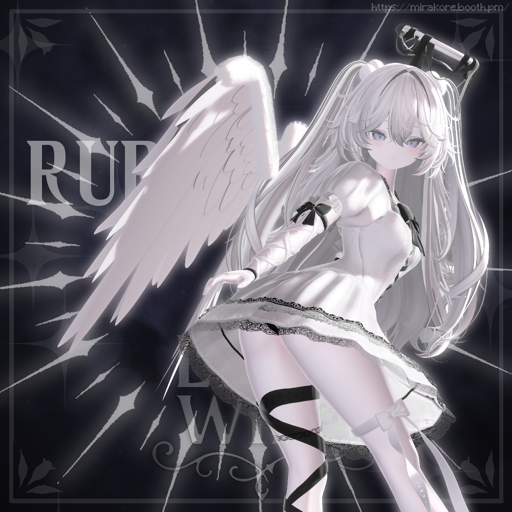 【12アバター対応】lilith wing #mirakore