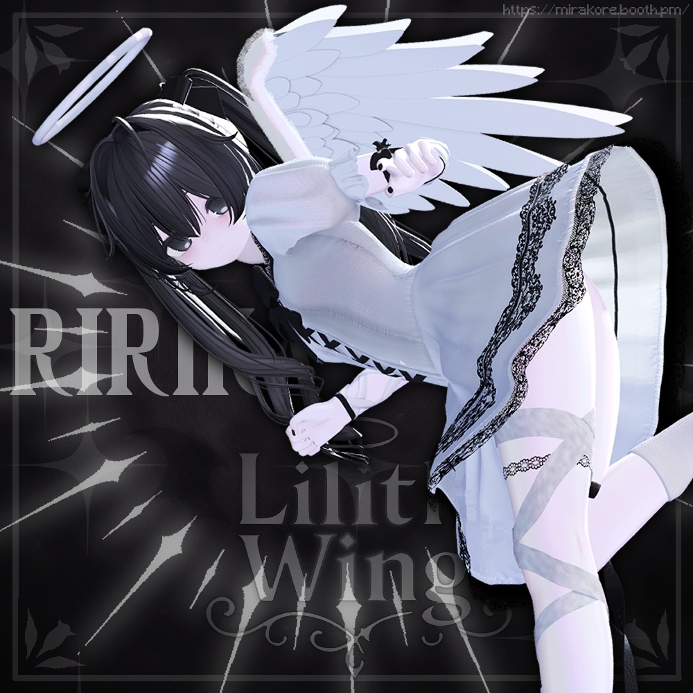 【12アバター対応】lilith wing #mirakore