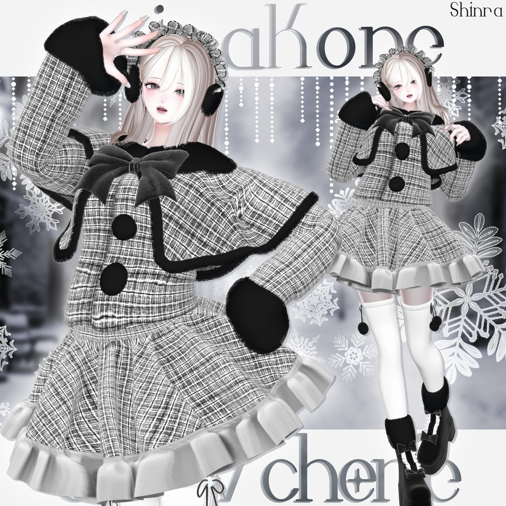 【14アバター対応】snow cherie #mirakore