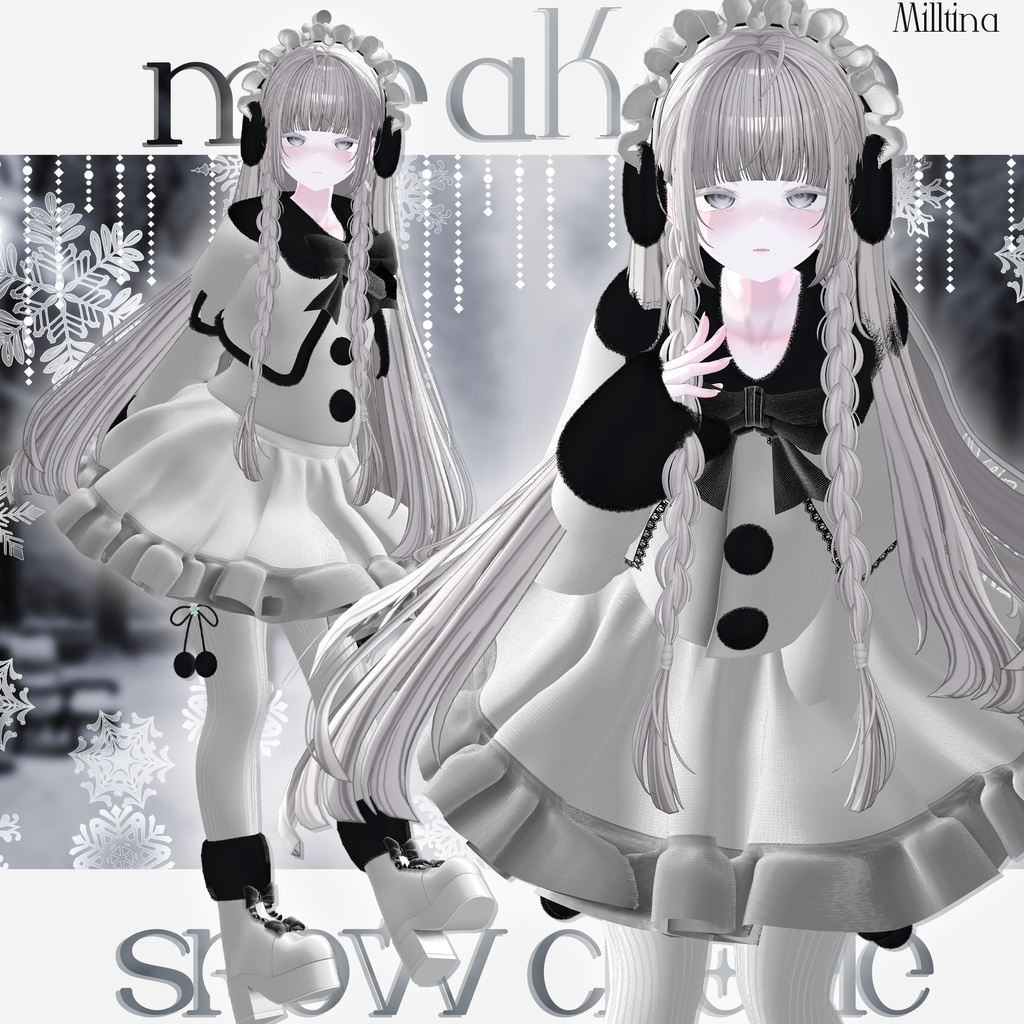 【14アバター対応】snow cherie #mirakore