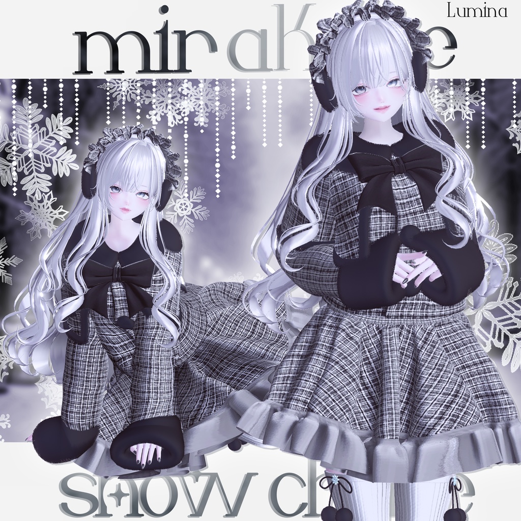 【14アバター対応】snow cherie #mirakore