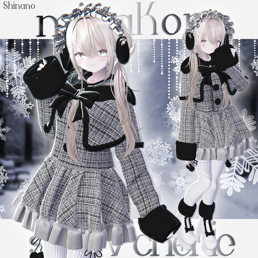 【14アバター対応】snow cherie #mirakore