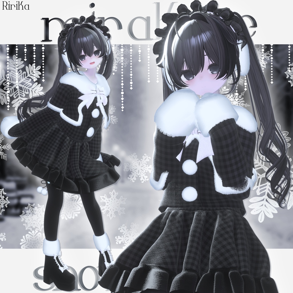 【14アバター対応】snow cherie #mirakore