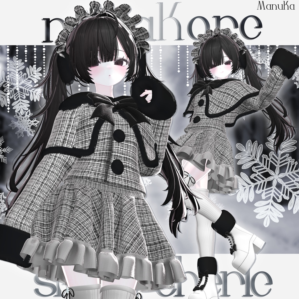 【14アバター対応】snow cherie #mirakore