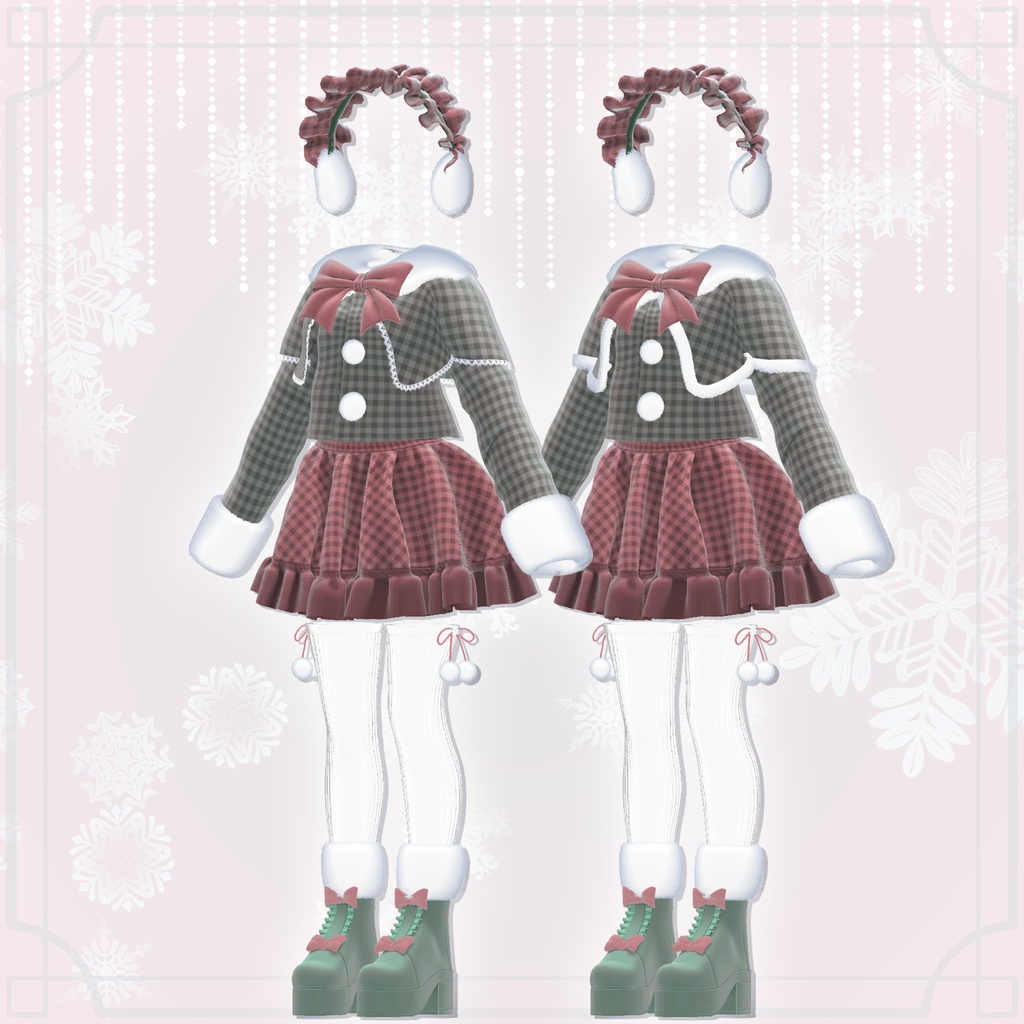 【14アバター対応】snow cherie #mirakore