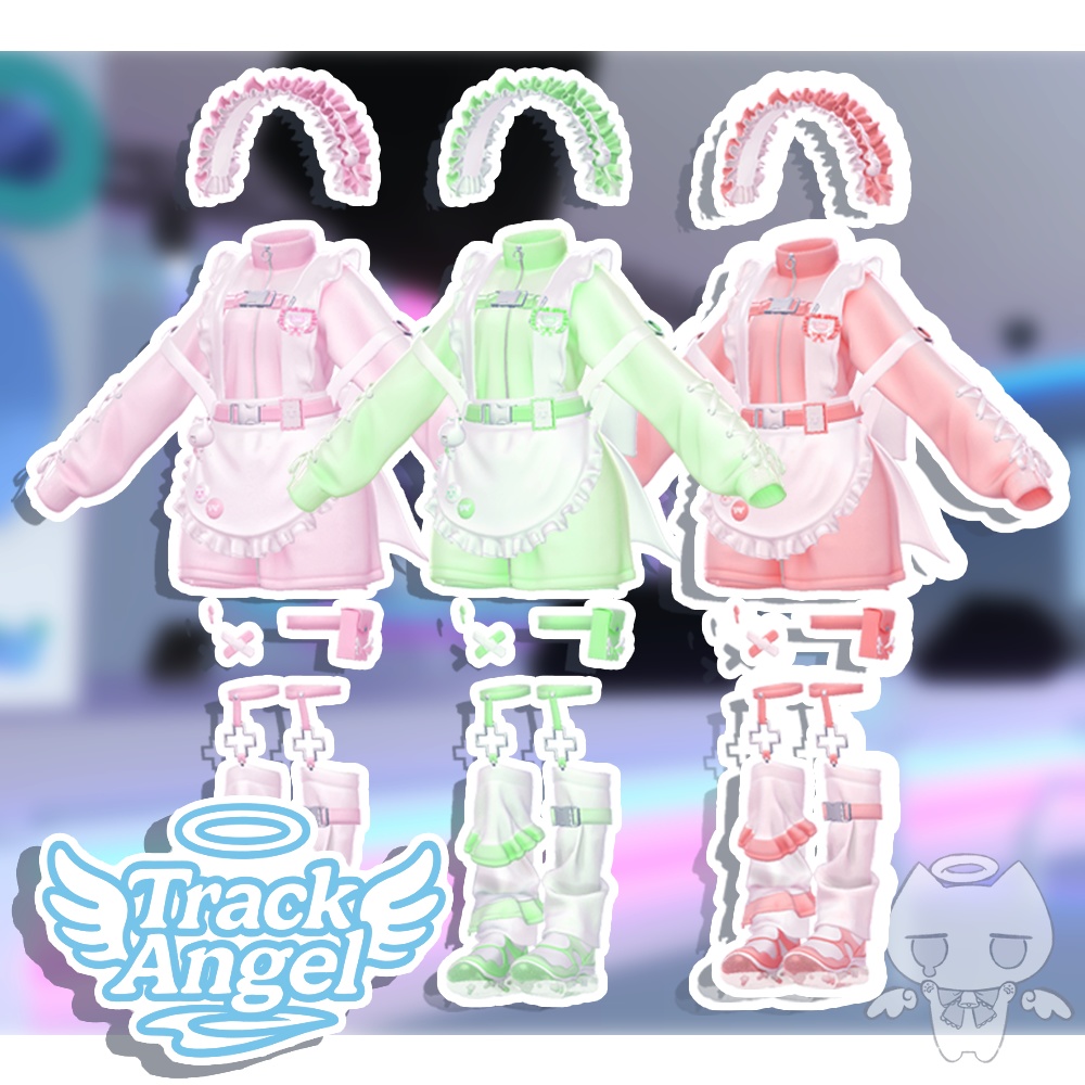 【14アバター対応】 TRACK ANGEL #mirakore