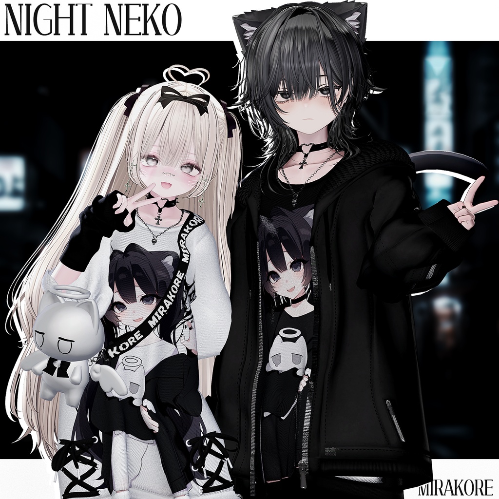 【19アバター対応】nightneko