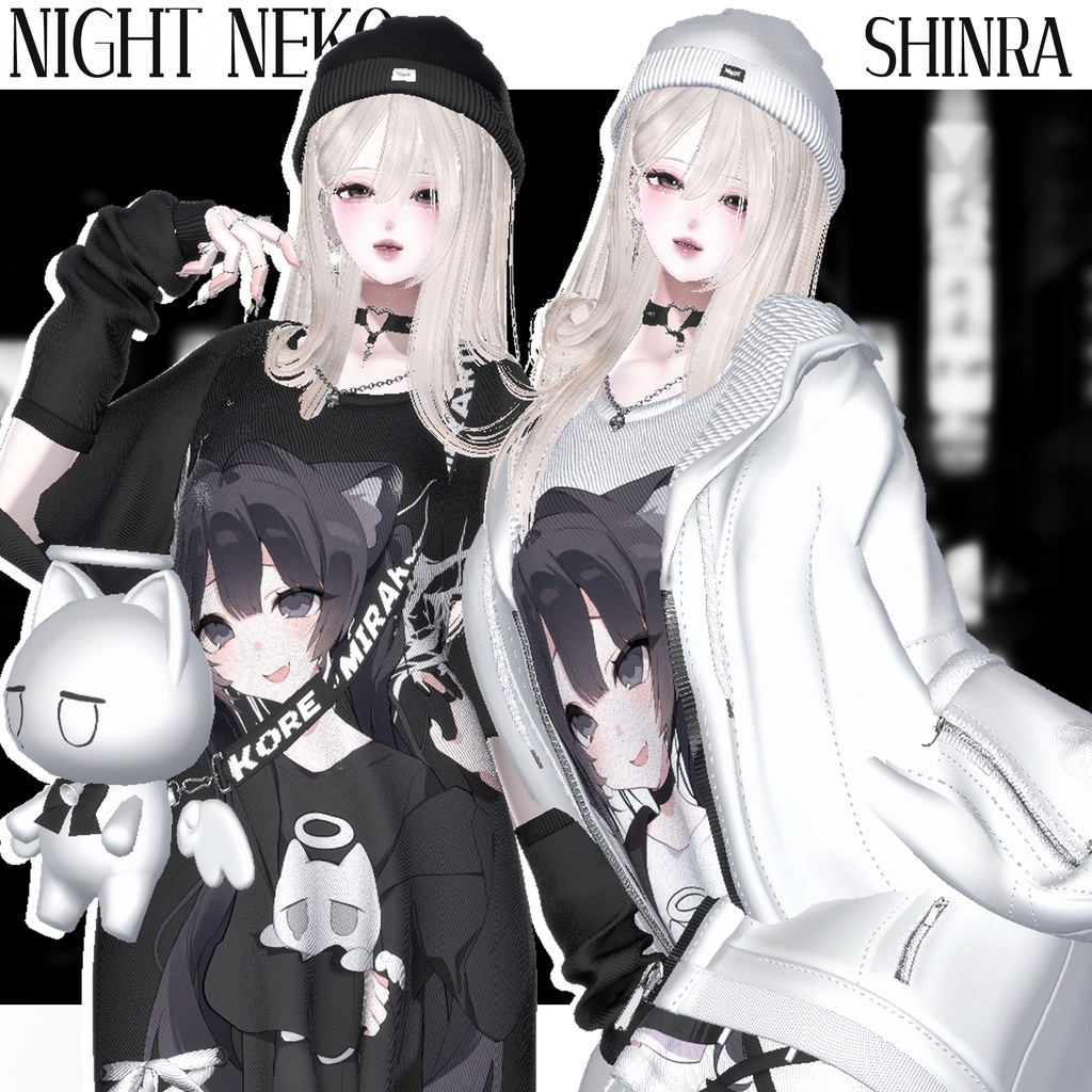 【19アバター対応】nightneko