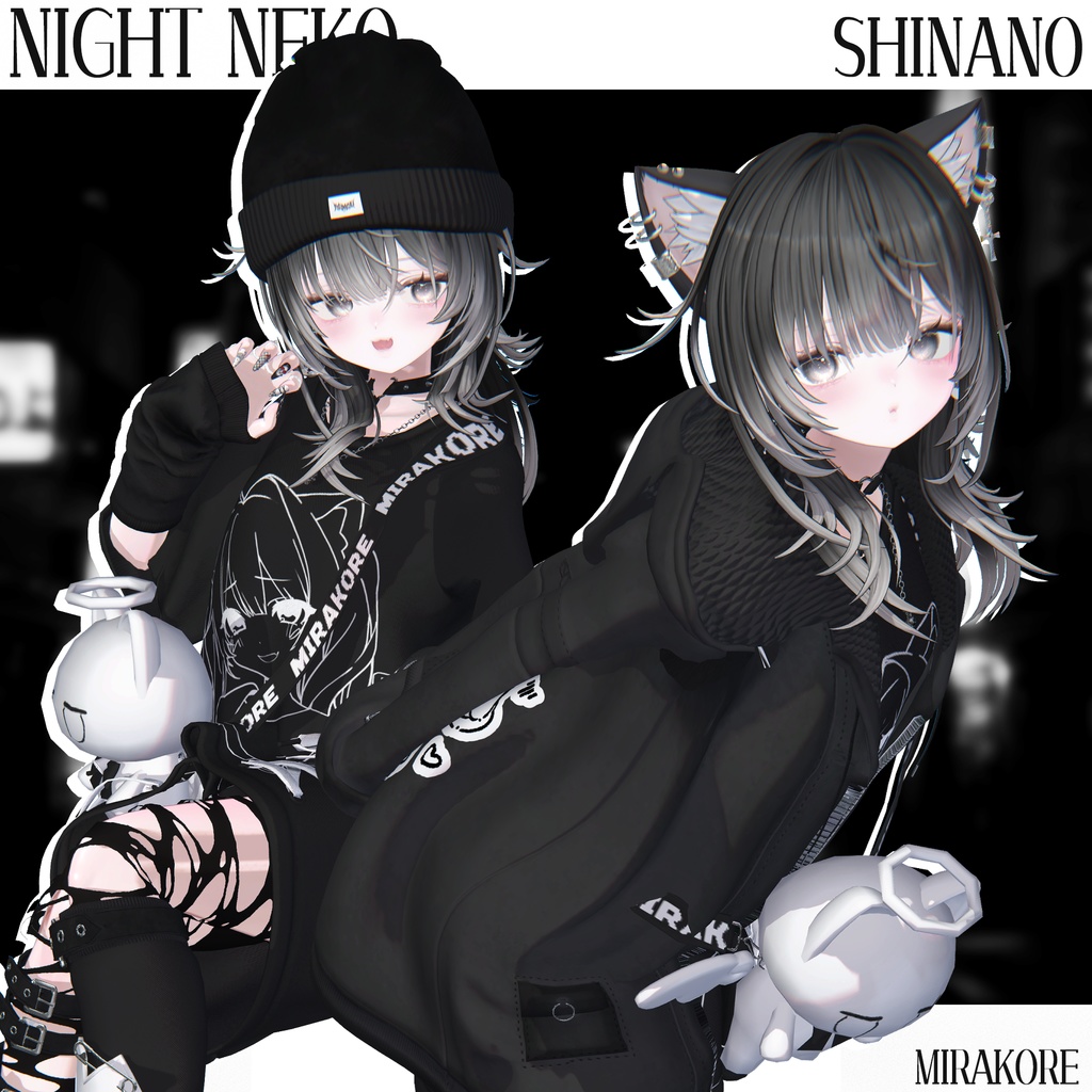 【19アバター対応】nightneko