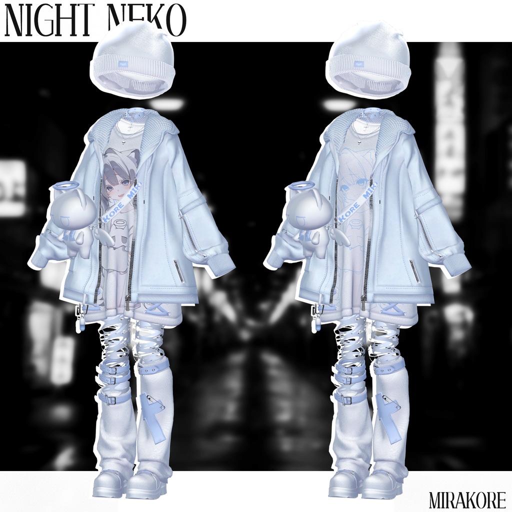 【19アバター対応】nightneko