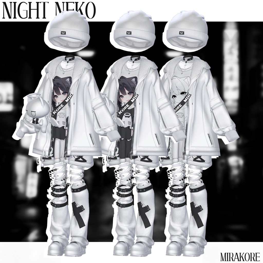 【19アバター対応】nightneko