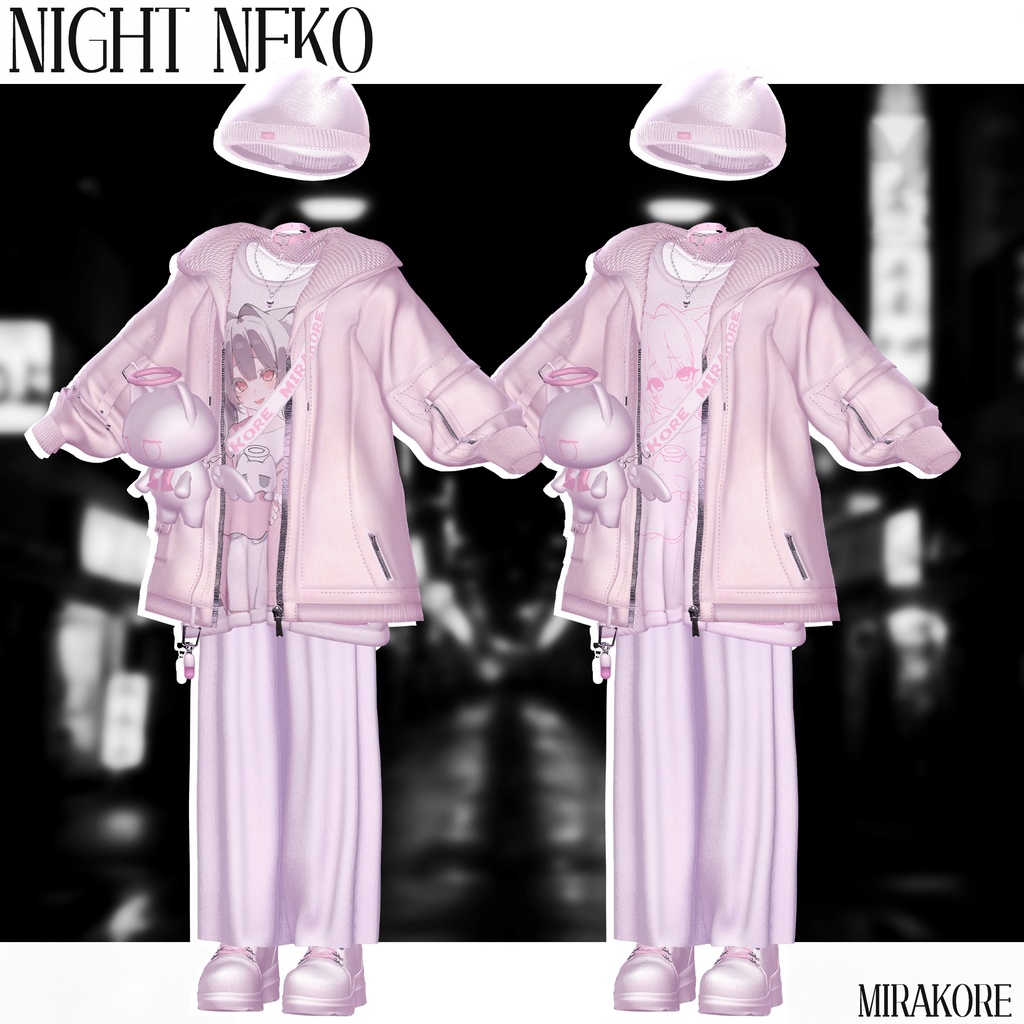 【19アバター対応】nightneko