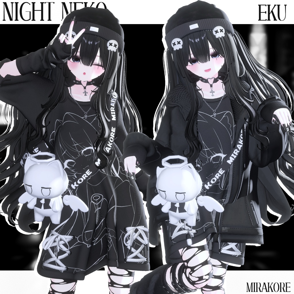 【19アバター対応】nightneko
