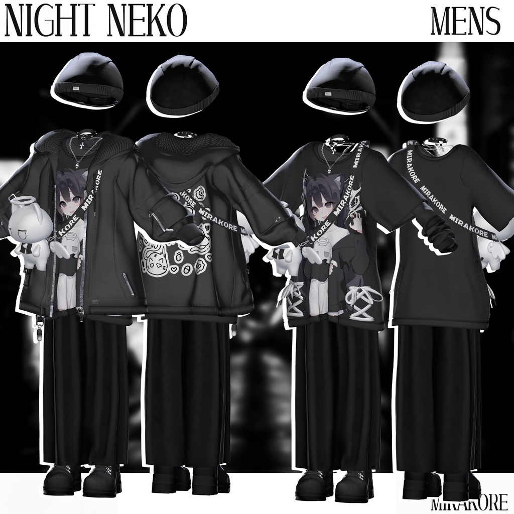 【19アバター対応】nightneko