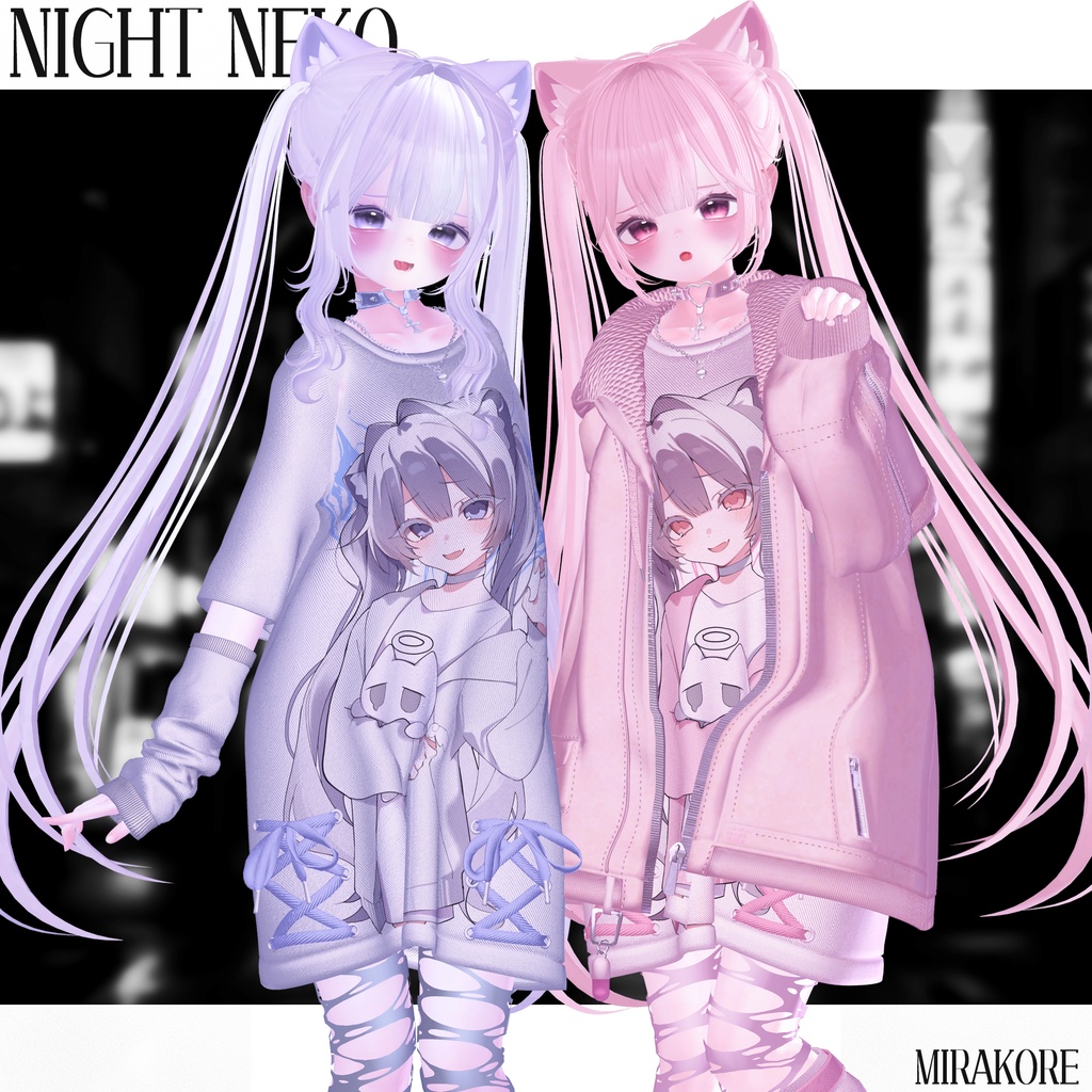【19アバター対応】nightneko