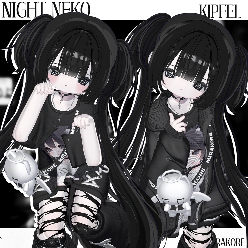 【19アバター対応】nightneko