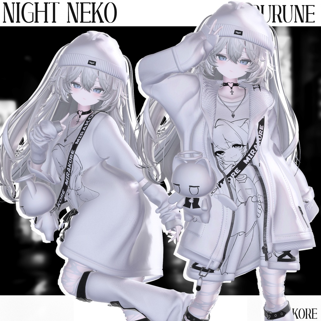 【19アバター対応】nightneko