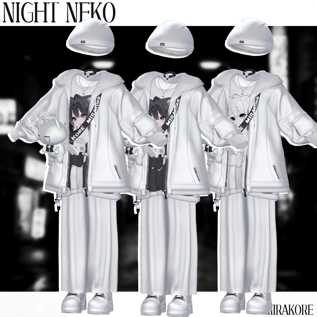 【19アバター対応】nightneko