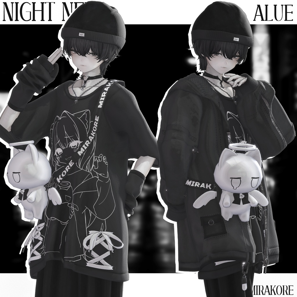【19アバター対応】nightneko