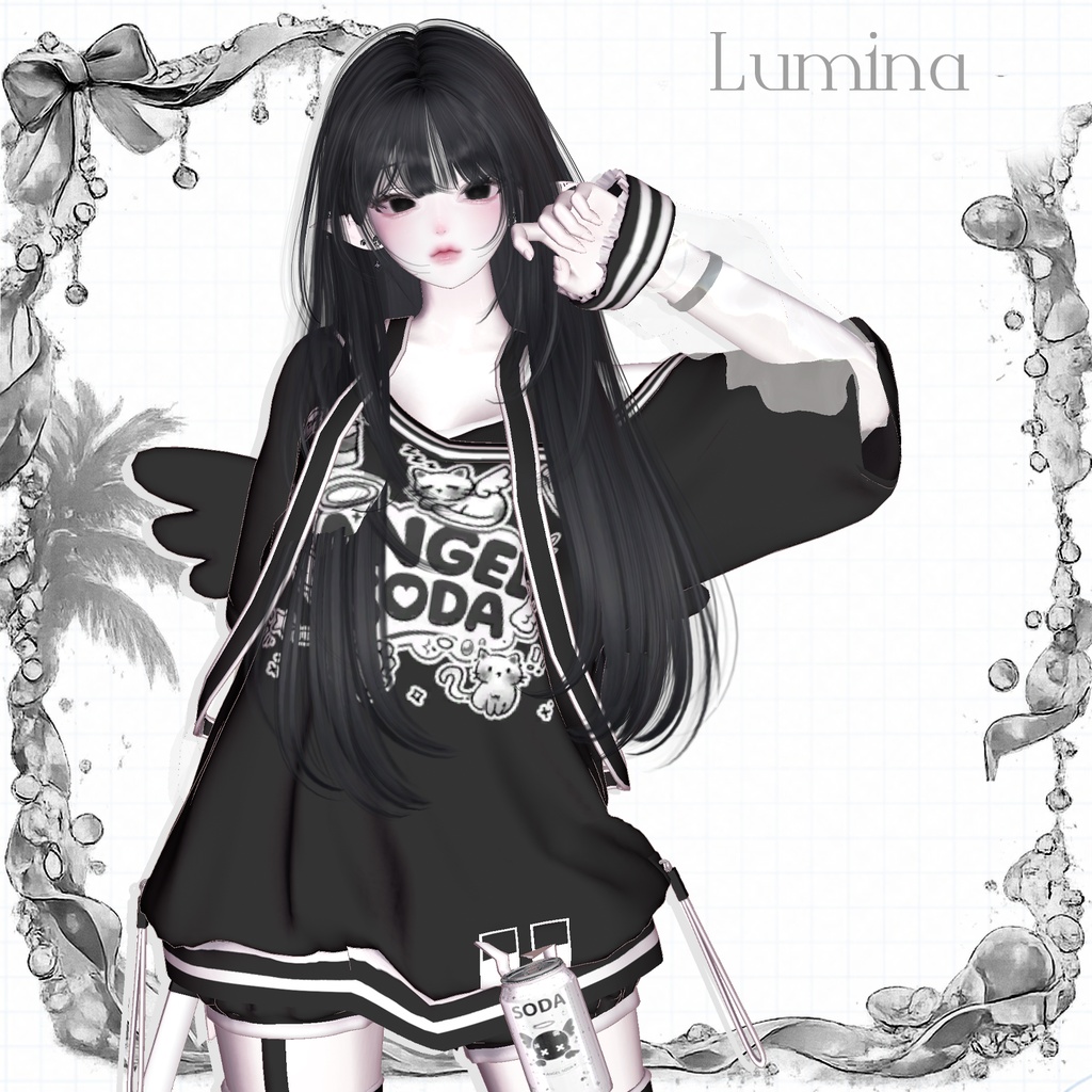 【16アバター対応】angel soda #mirakore