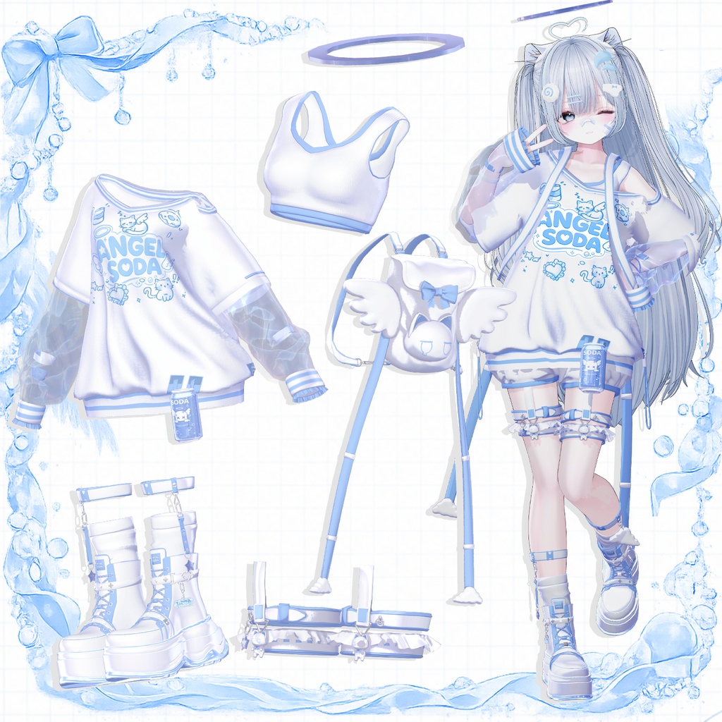【16アバター対応】angel soda #mirakore