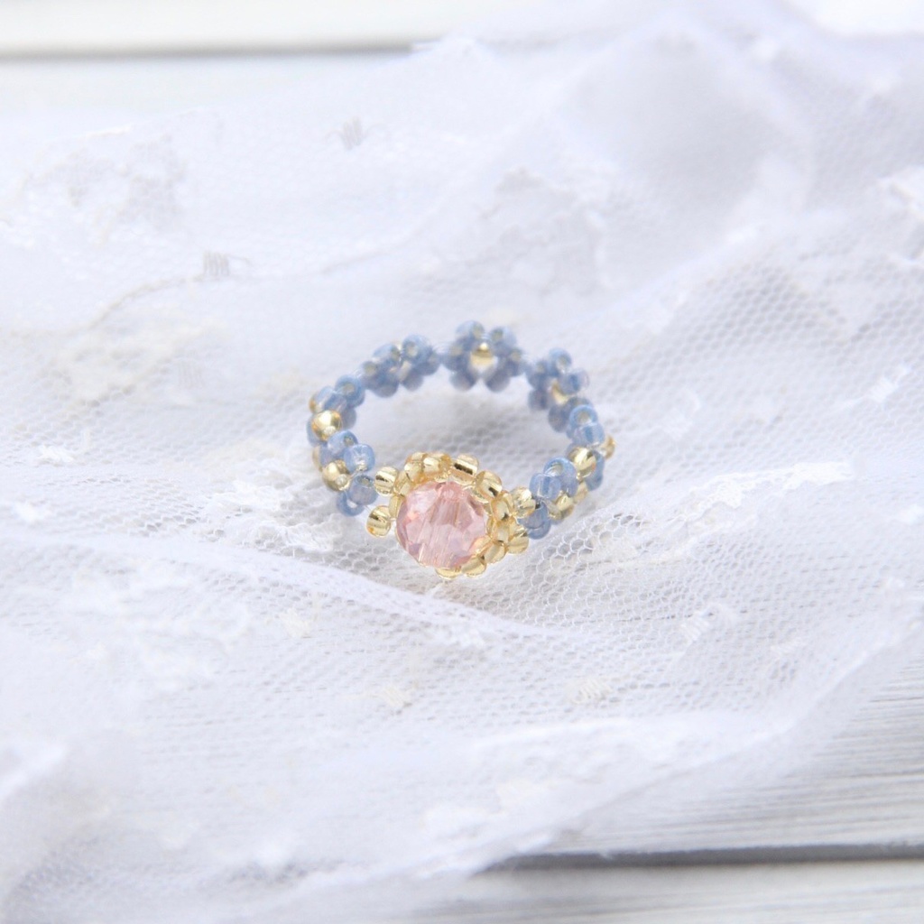《princess flower Ⅰ》ビーズリング