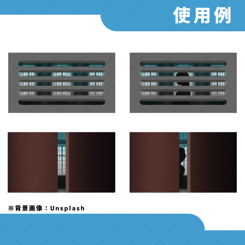【スチル素材】汎用スチル素材_ロッカーとクローゼットの中