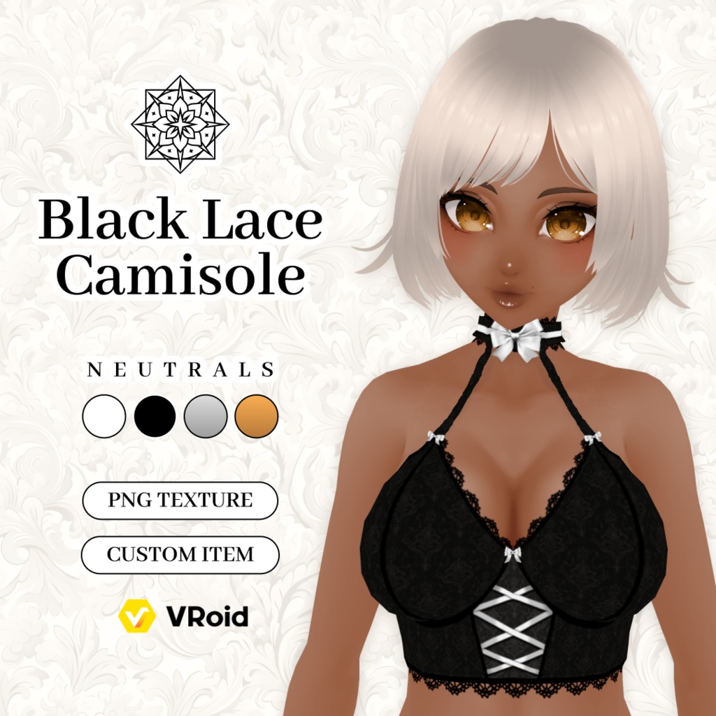 The Sims Resource - Lace Halter Bralette