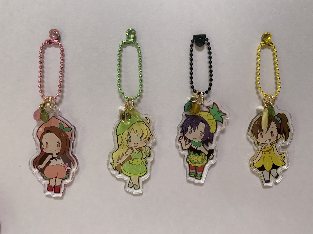 【アイマス】フルーツ衣装アクキー