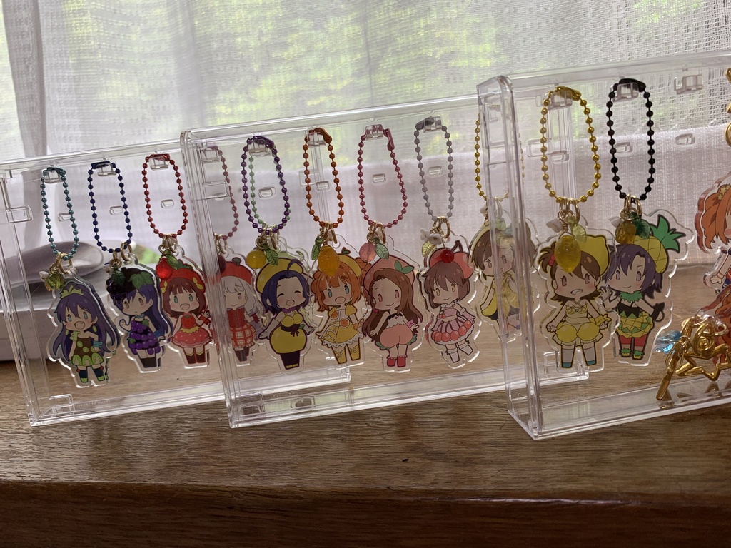 【アイマス】フルーツ衣装アクキー