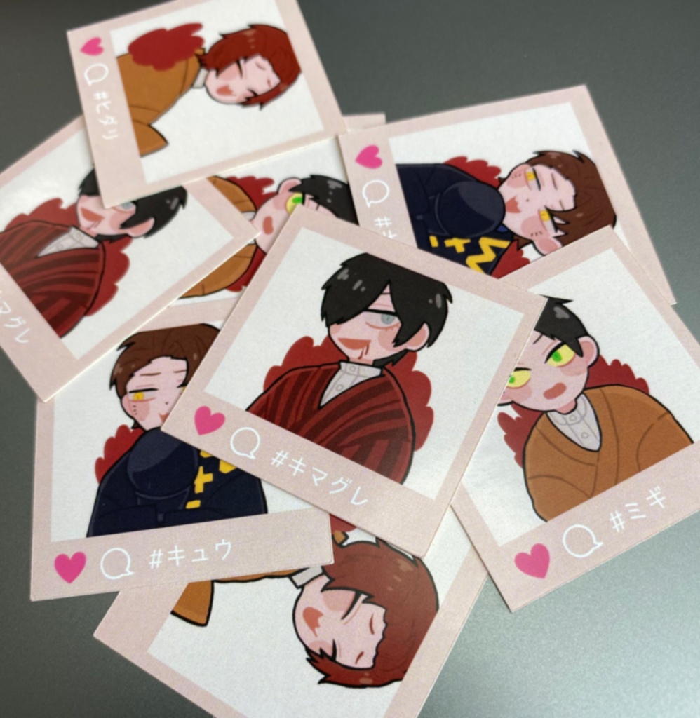 ♯いいね♡ シール(各2枚セット)