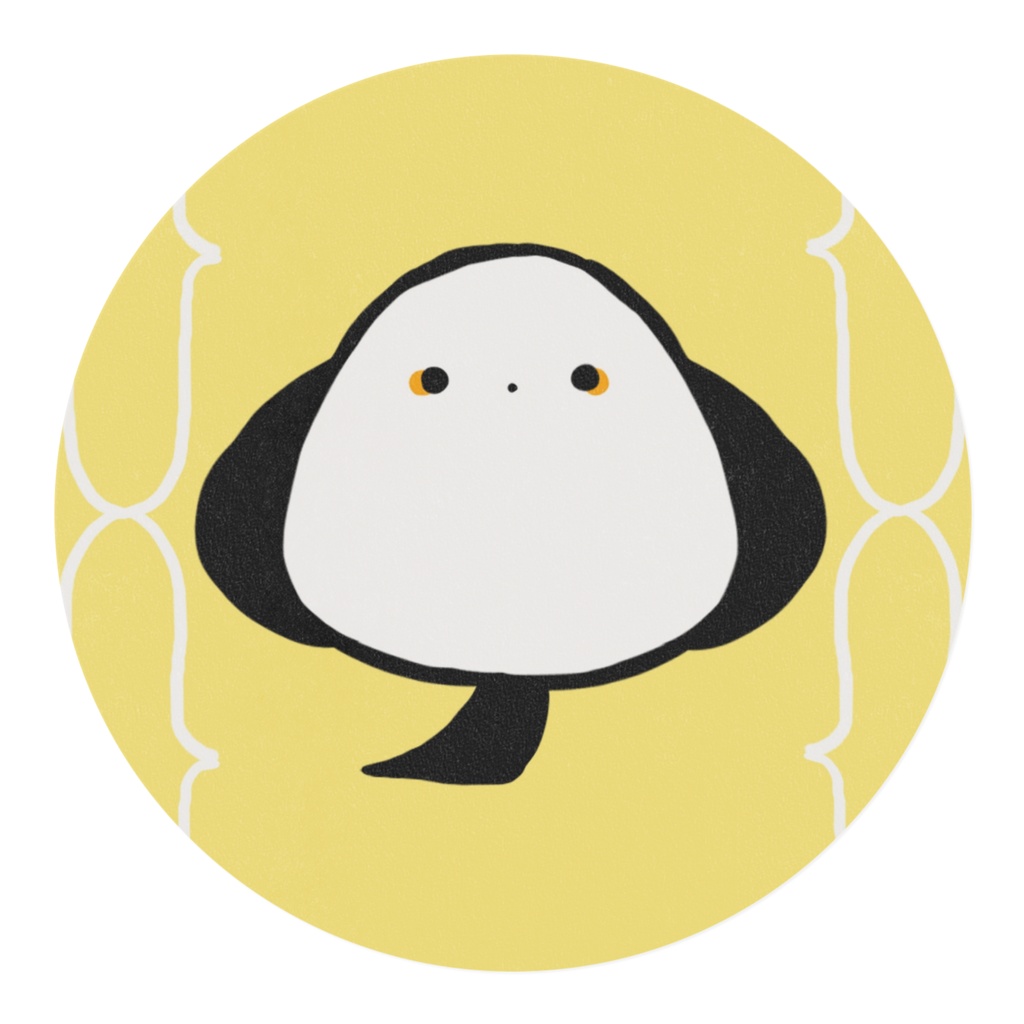 宇梟和秀ネクタイのシマエナガのマスキングテープ