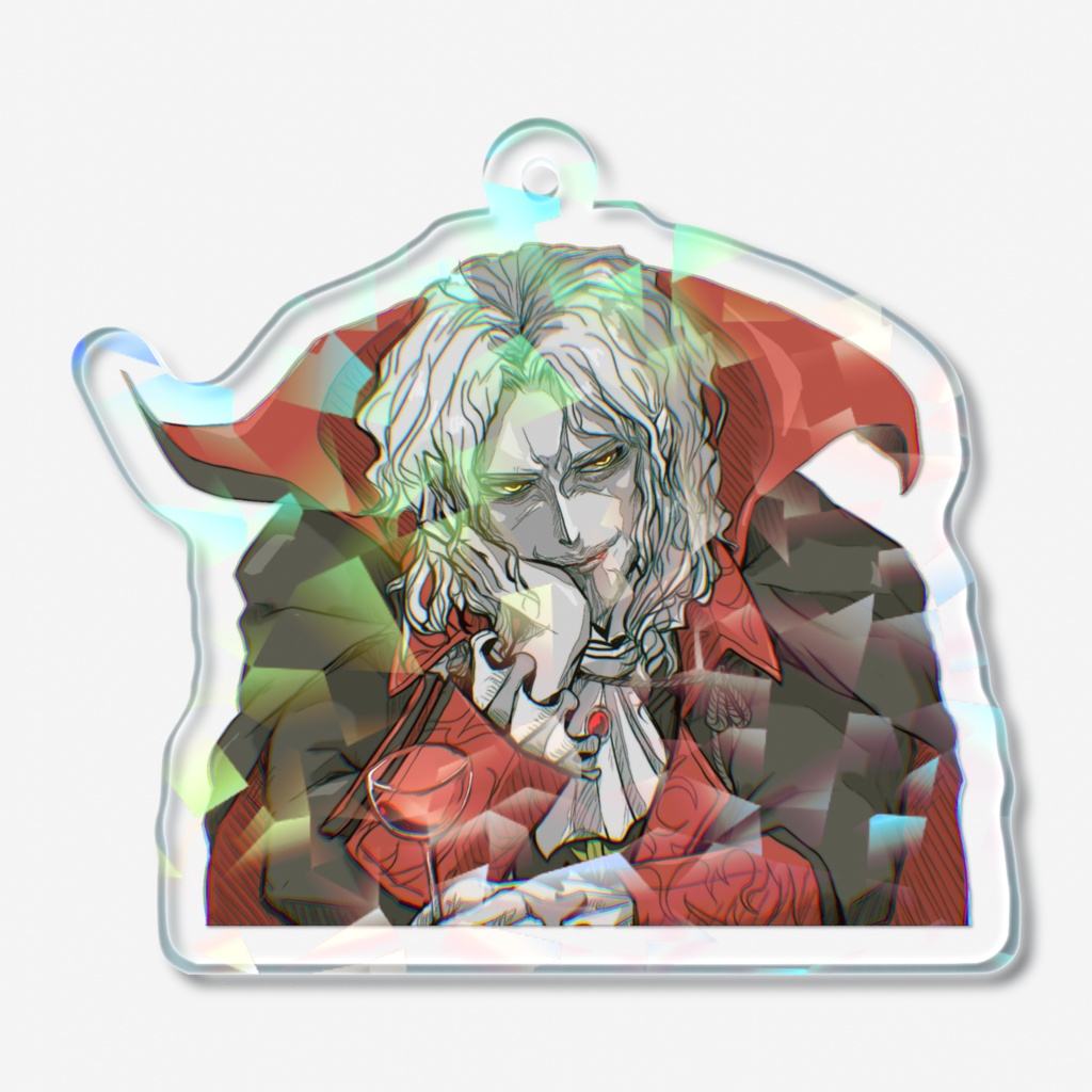 ドラキュラ伯爵アクリルキーホルダー