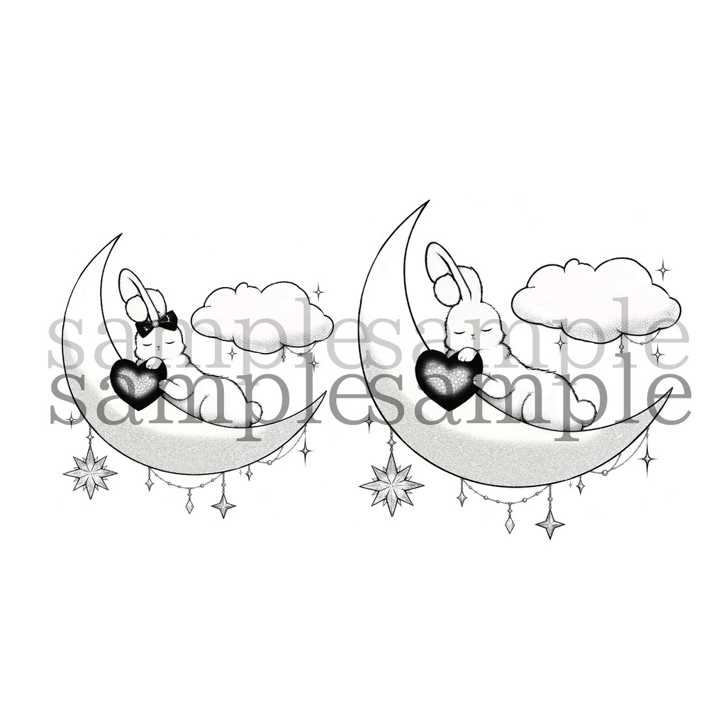 005.Pair ♡ Frosty Starlight
