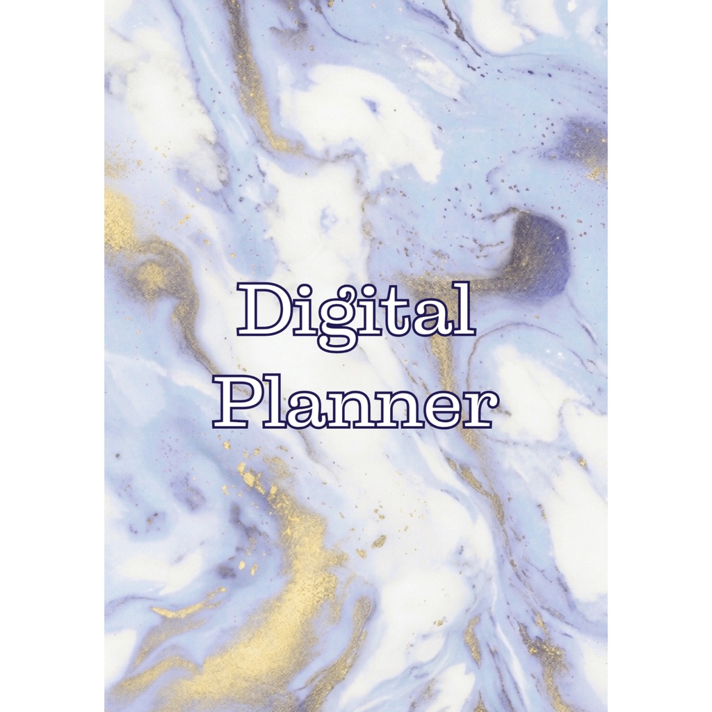 2026 デジタルプランナー 大理石