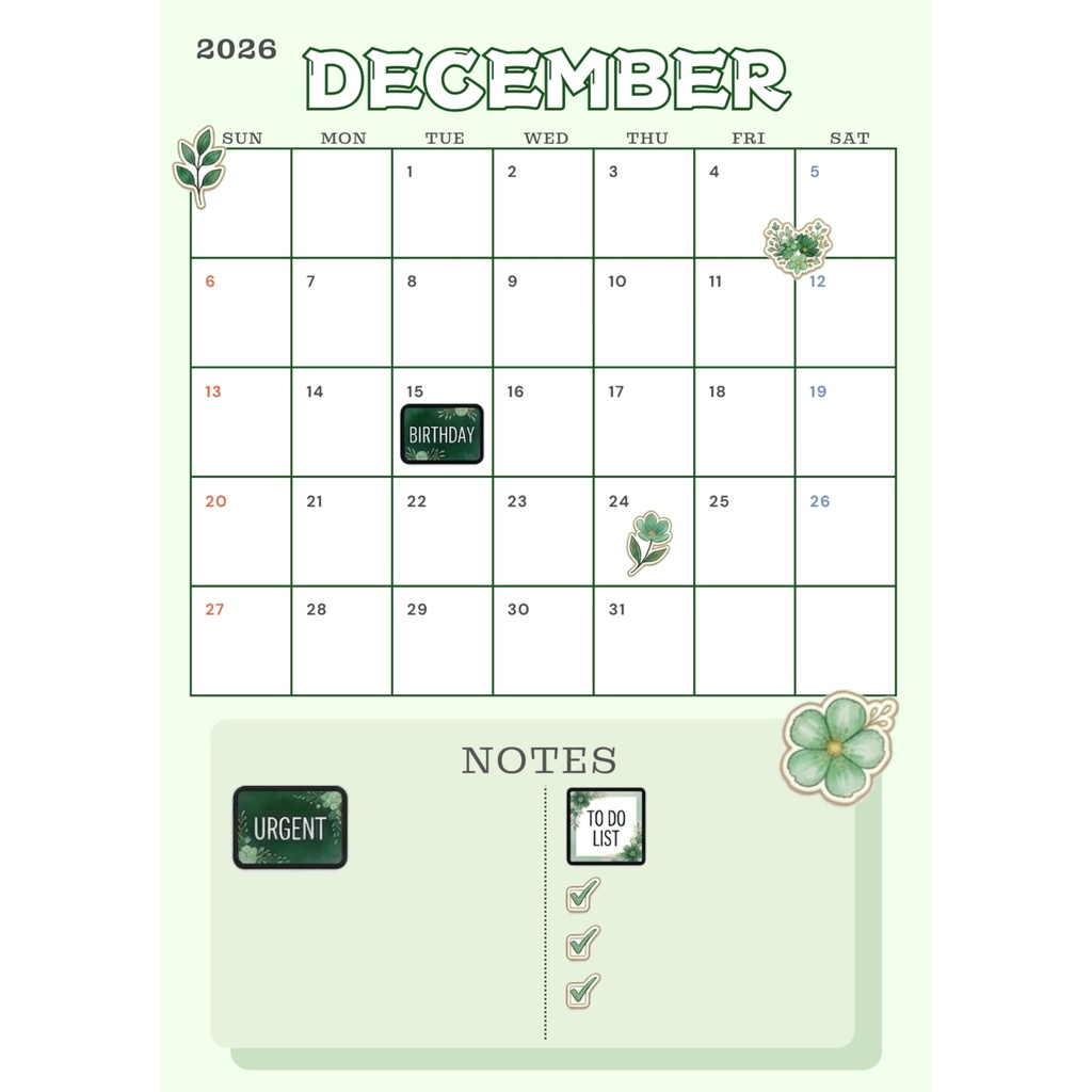 2026 デジタルプランナー 大理石