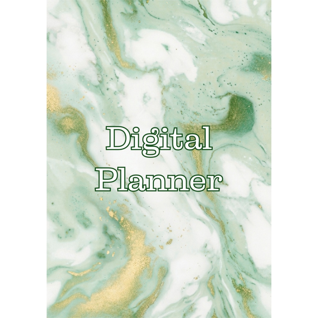 2026 デジタルプランナー 大理石