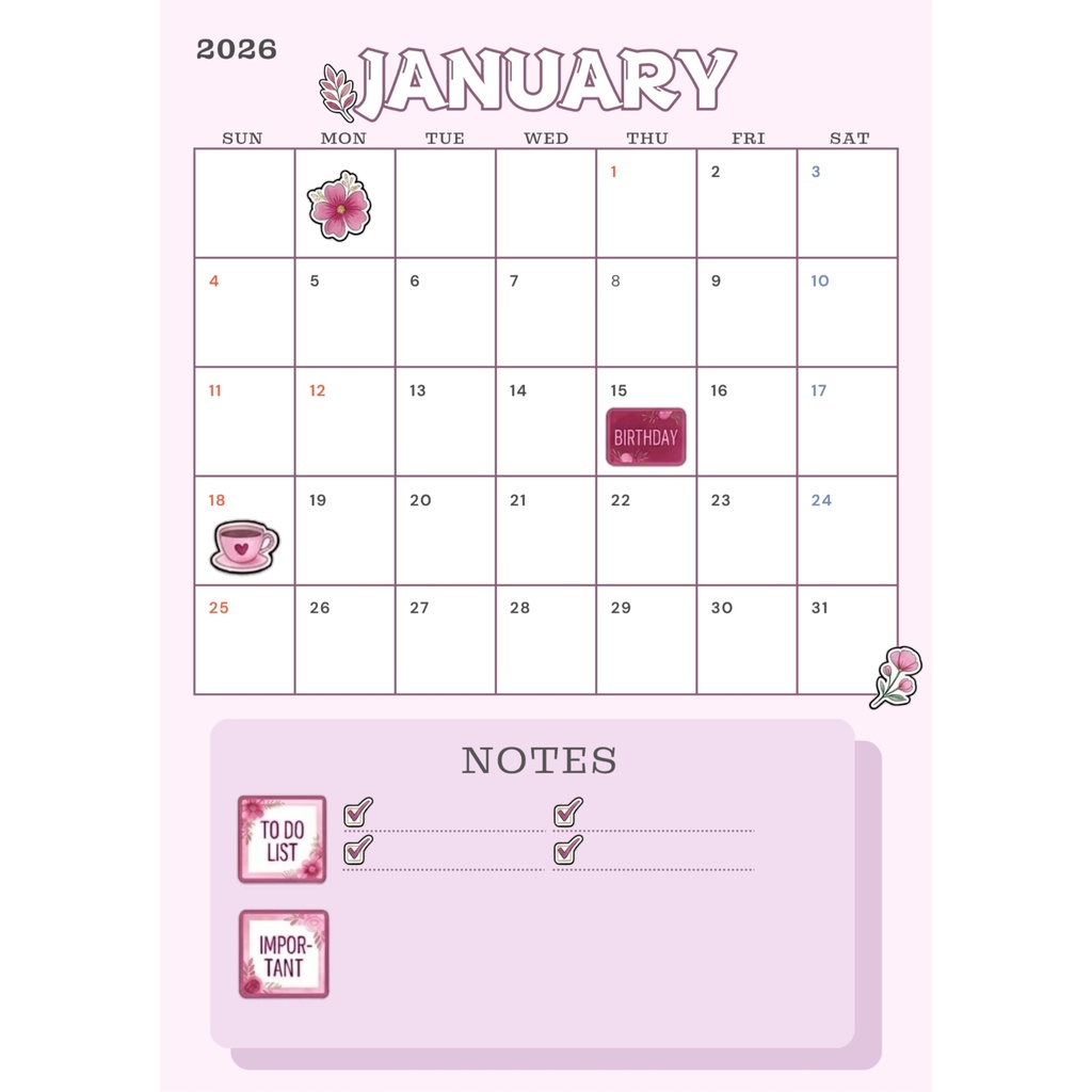 2026 デジタルプランナー 大理石