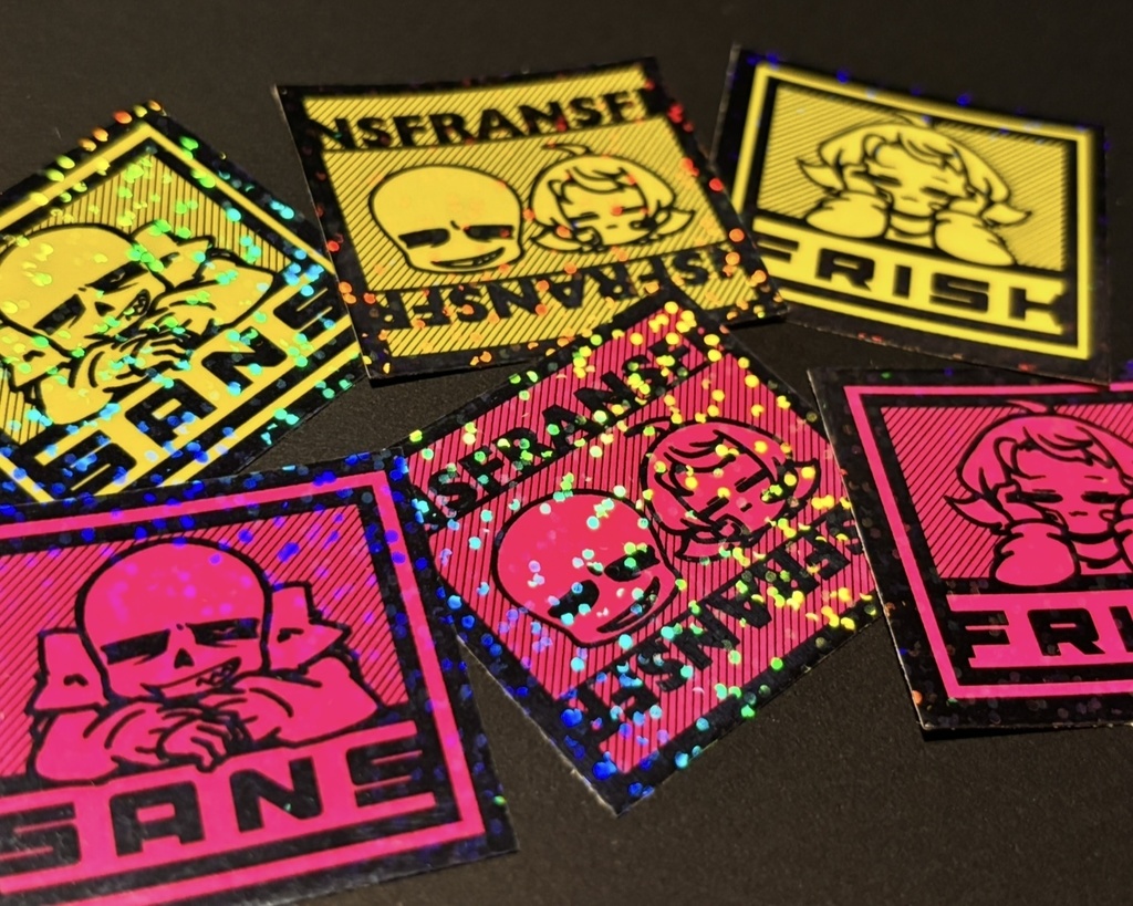 サンフリ蛍光シール