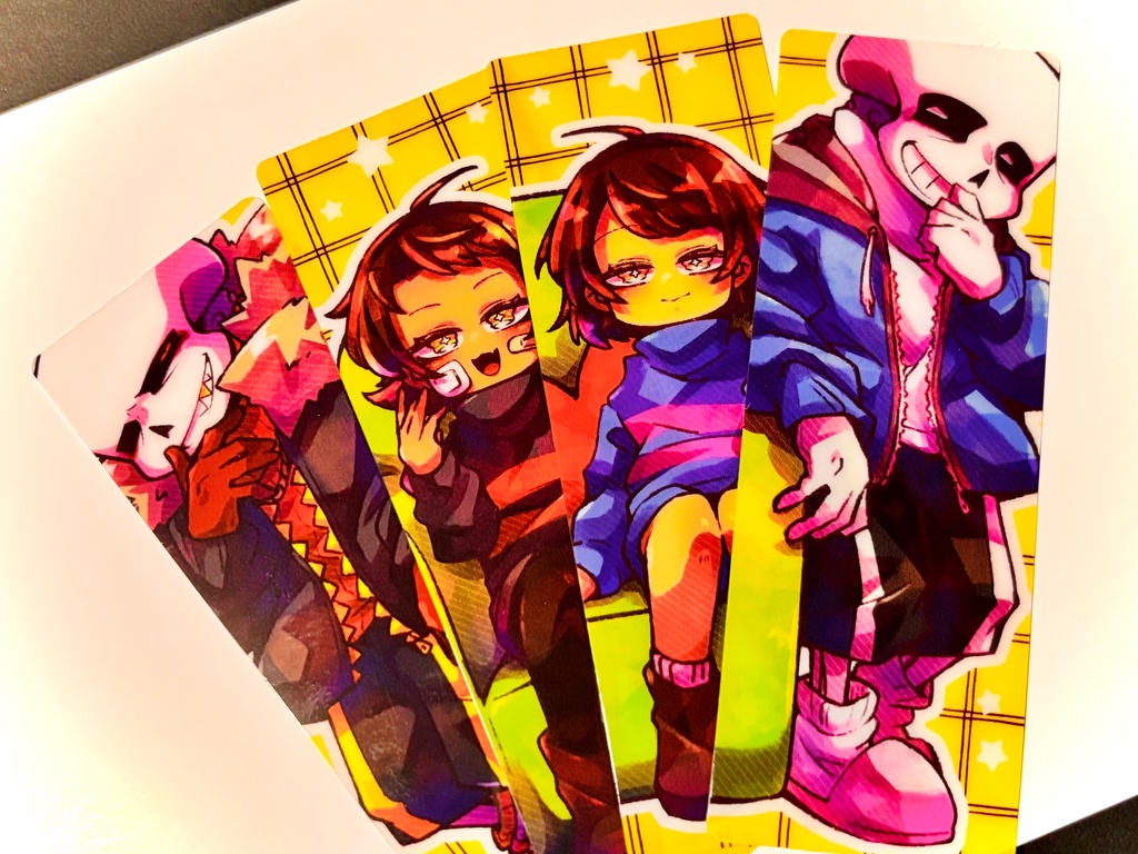 【きみ選。12】クリアしおりセット