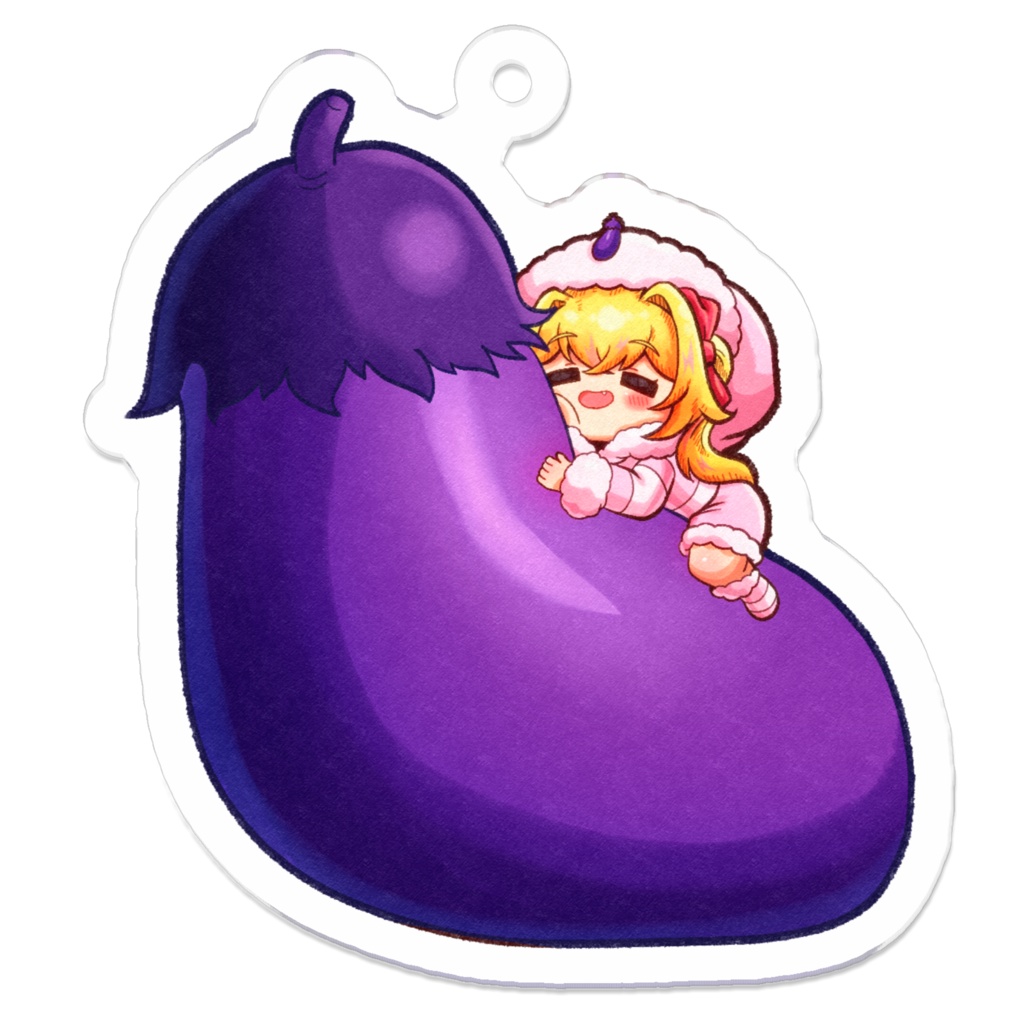 すやすやなすびアクキー