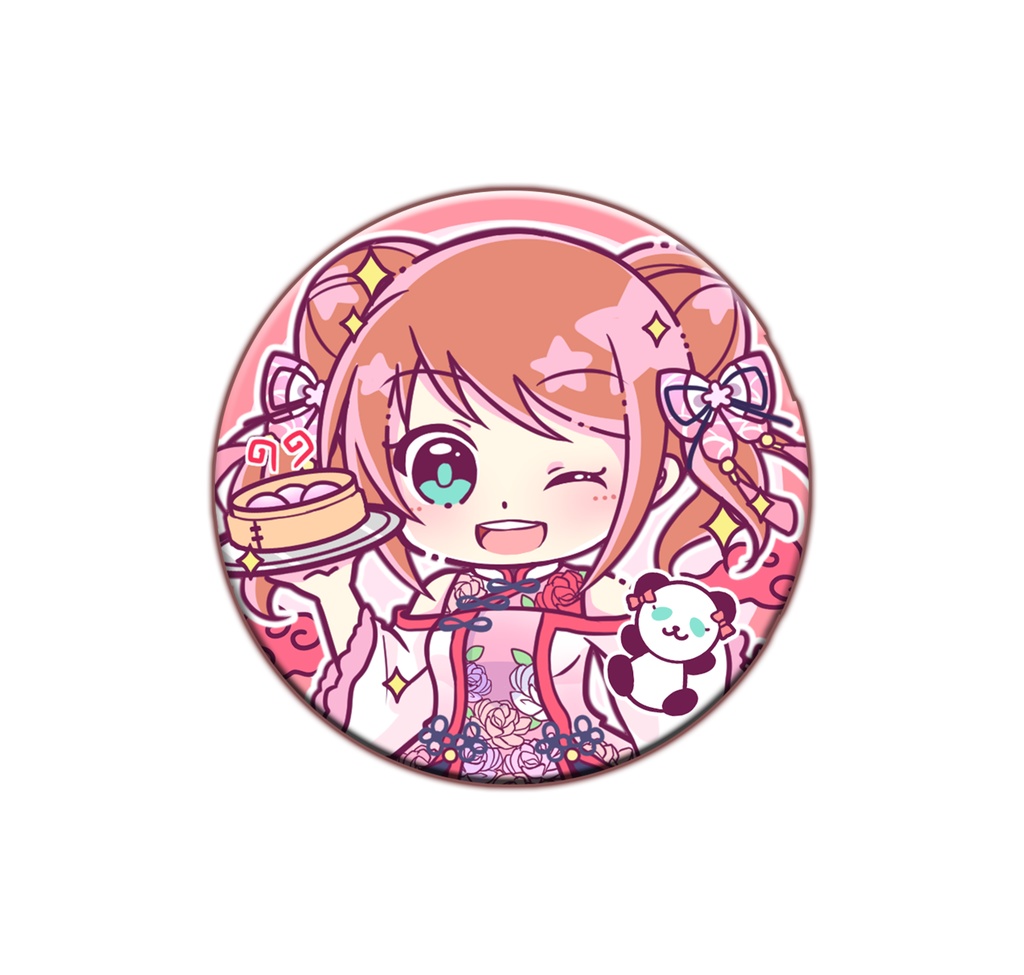 咲ちゃん　缶バッチ