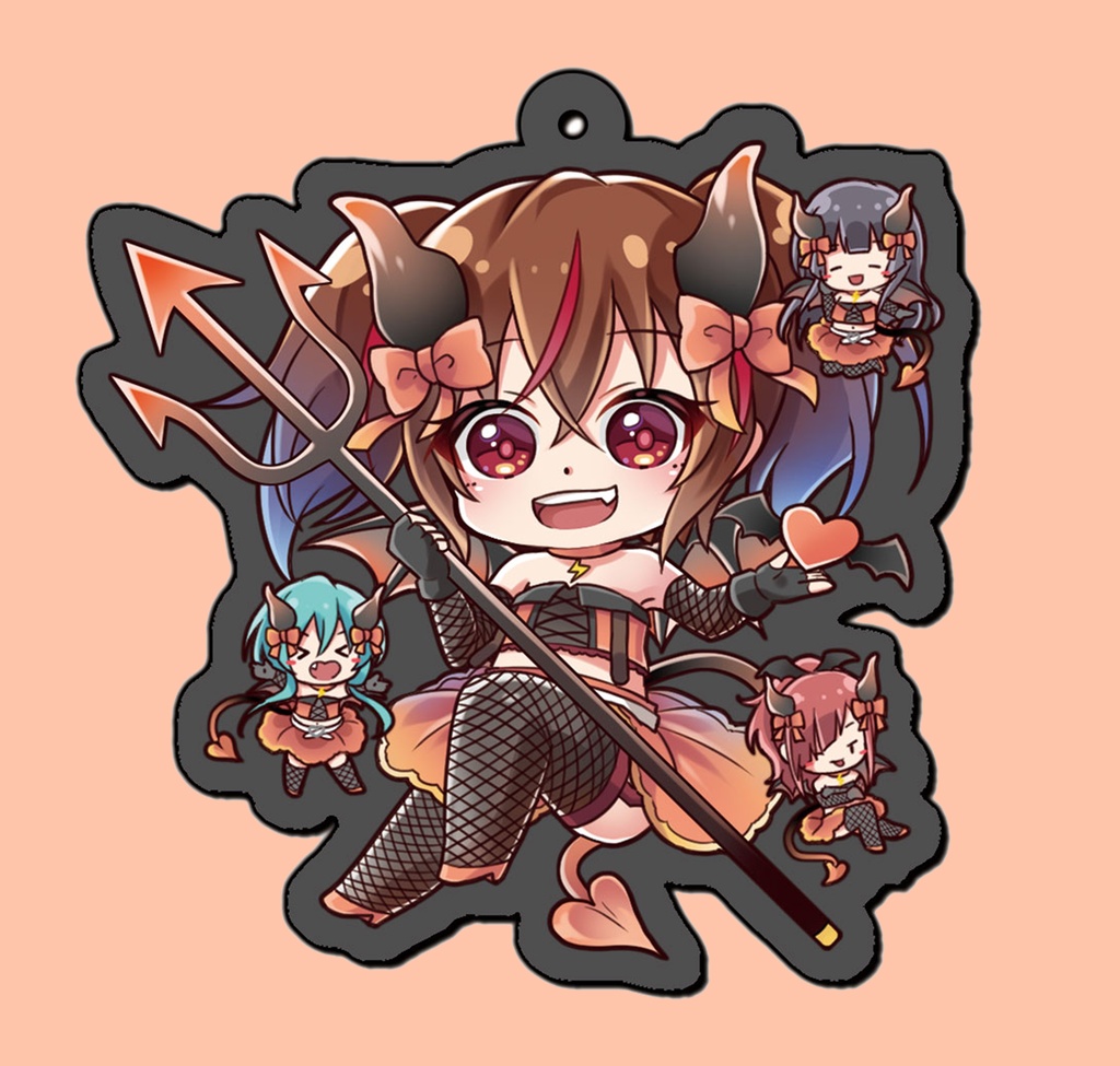 バンやろ キュアトロ　アクキー