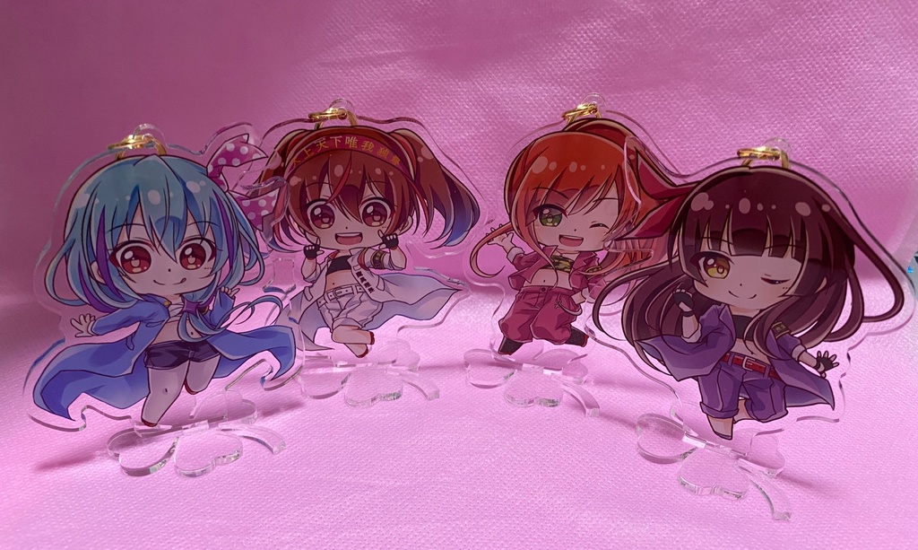 バンやろ クリカニ キュアトロ アクキースタンド