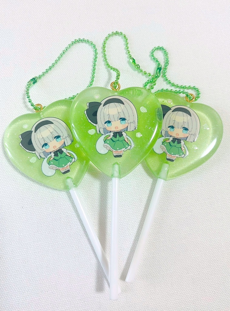 【例大祭22新作】ろりぽっぷ風アクリルキーホルダー