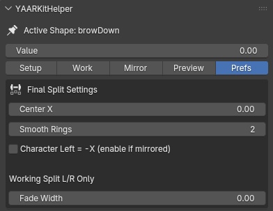 YAARKitHelper - Blender Addon for 52 ARKit Blendshapes (Perfect Sync)