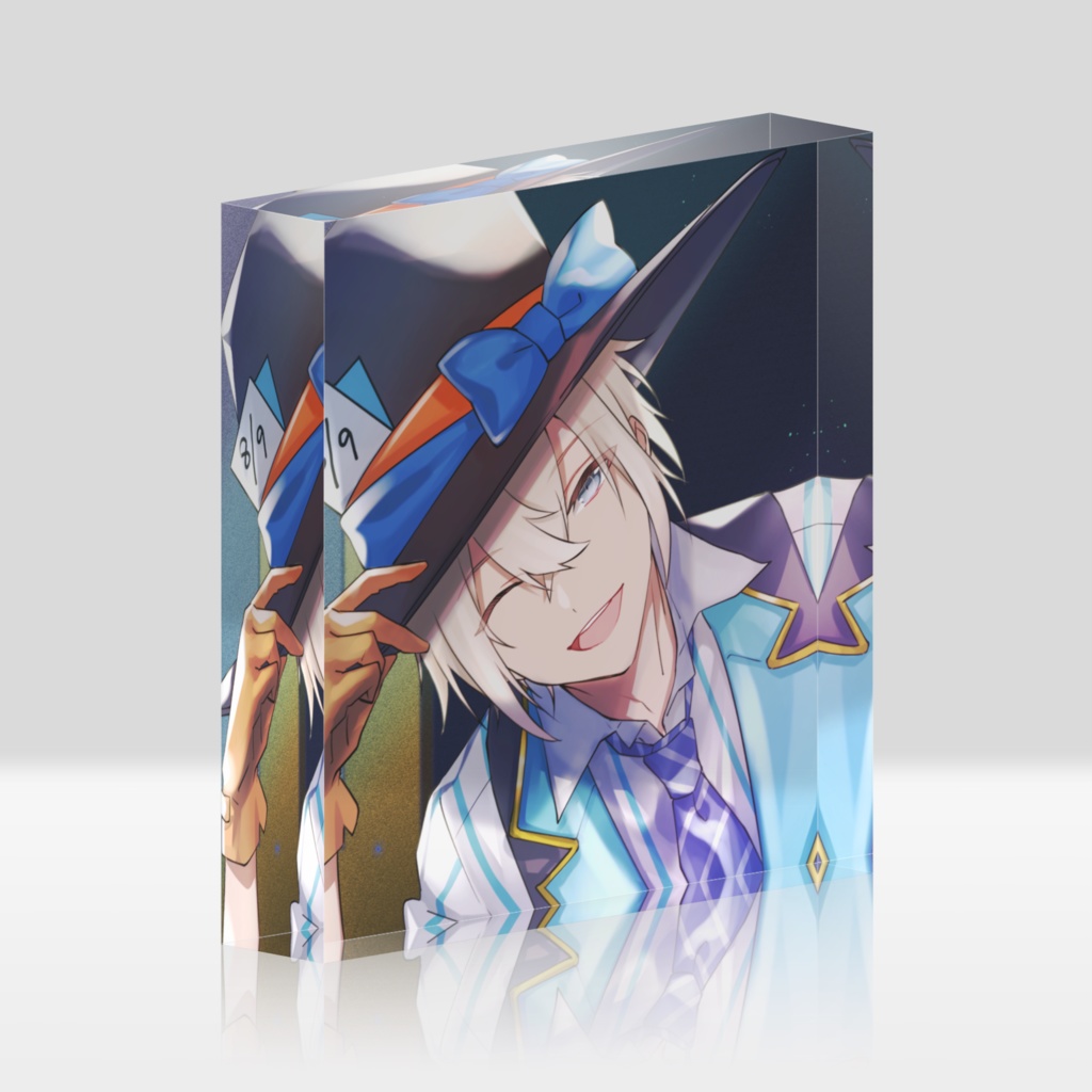 【Half Year Anniversary Goods】アクリルブロック 白遊るい