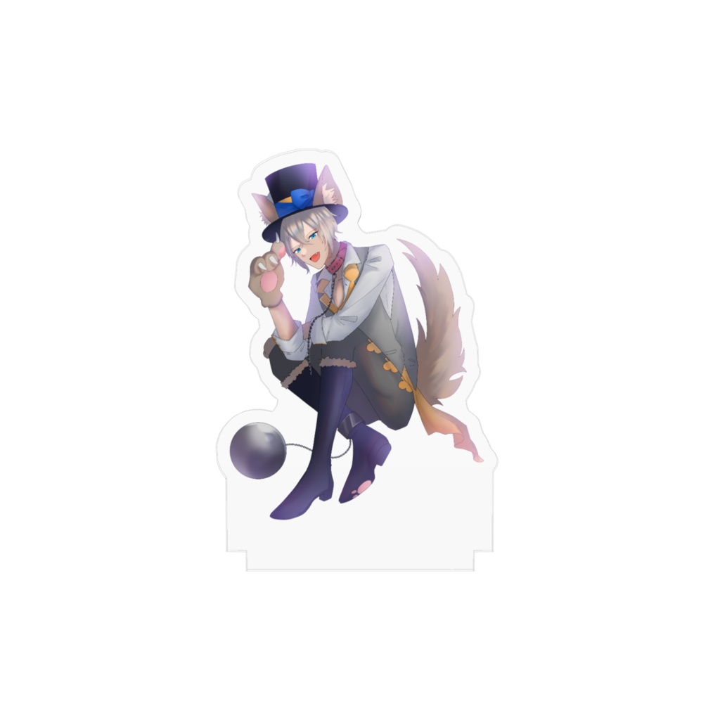 【Halloween Illust Goods 2023】アクリルスタンド 白遊るい